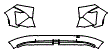 Rear Bumper Kit pattern for the 2026 Hyundai Kona Electric
