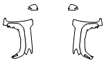 Full Fender and Mirror Kit pattern for the 2026 Toyota 4Runner