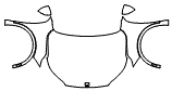Full Hood, Fender and Mirror Kit pattern for the 2026 Buick Envision