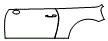 Door and Rear Fender Kit pattern for the 2024 MINI Convertible