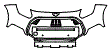 Bumper Kit pattern for the 2026 MINI Countryman