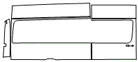 Right Body Side Kit pattern for the 2026 Mercedes Benz Sprinter