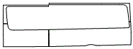 Left Body Side Kit pattern for the 2026 Mercedes Benz Sprinter