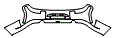 Rear Bumper Kit pattern for the 1994 Porsche Singer