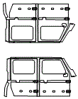 Door and A-Pillar Kit pattern for the 2026 Ineos Grenadier