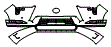 Bumper Kit pattern for the 2026 Lexus GX
