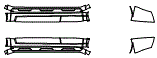 Rocker Panel Kit pattern for the 2026 Lexus GX