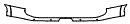 Rear Bumper Kit pattern for the 2026 Lexus GX