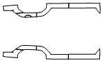 Rocker Panel Kit pattern for the 2026 Hyundai Sante Fe (Canada)