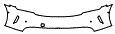 Bumper Kit pattern for the 2027 Porsche Taycan
