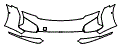 Bumper Kit pattern for the 2027 Porsche Taycan