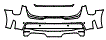 Bumper Kit pattern for the 2026 Kia Sorento Hybrid