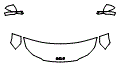 Hood, Fender and Mirror Kit pattern for the 2026 Kia Sorento Hybrid