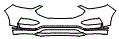 Bumper Kit pattern for the 2024 Ford Edge