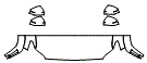 Hood, Fender and Mirror Kit pattern for the 2026 Toyota 4Runner