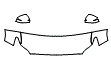 Hood, Fender and Mirror Kit pattern for the 2026 Toyota Tacoma