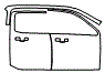 Door Kit pattern for the 2026 Ford Maverick