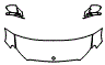 Hood, Fender and Mirror Kit pattern for the 2027 Mercedes Benz E-Class