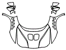 Full Hood, Fender and Mirror Kit pattern for the 2025 Ferrari SF90 XX Spider
