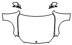 Full Hood, Fender and Mirror Kit pattern for the 2027 Mercedes Benz E-Class