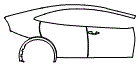 Door and Rear Fender Kit pattern for the 2027 Toyota Prius