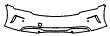 Bumper Kit pattern for the 2025 Porsche Taycan