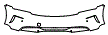 Bumper Kit pattern for the 2025 Porsche Taycan