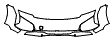 Bumper Kit pattern for the 2025 Porsche Taycan