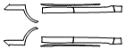 Rocker Panel Kit pattern for the 2025 Porsche Taycan