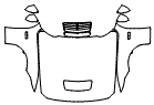 Full Hood, Fender and Mirror Kit pattern for the 2026 Ford Mustang