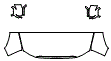 Hood, Fender and Mirror Kit pattern for the 2027 Toyota Land Cruiser