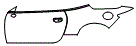 Door and Rear Fender Kit pattern for the 2027 Maserati GranCabrio