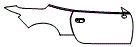 Door and Rear Fender Kit pattern for the 2027 Maserati GranCabrio