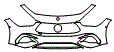 Bumper Kit pattern for the 2027 Mercedes Benz CLE Cabriolet