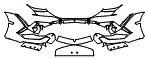 Bumper Kit pattern for the 2027 Lamborghini Revuelto