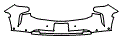 Bumper Kit pattern for the 2024 Chevrolet Suburban