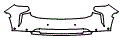 Bumper Kit pattern for the 2024 Chevrolet Suburban