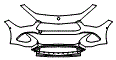Bumper Kit pattern for the 2027 Mercedes Benz CLE Cabriolet