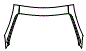 Roof and A-Pillar Kit pattern for the 2024 Bentley Batur