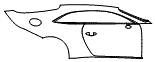 Door and Rear Fender Kit pattern for the 2024 Bentley Batur