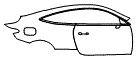 Door and Rear Fender Kit pattern for the 2027 Mercedes Benz CLE Coupe