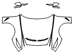 Full Hood, Fender and Mirror Kit pattern for the 2024 Bentley Batur