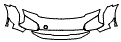 Bumper Kit pattern for the 2027 Porsche Taycan