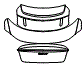 Trunk Lid Kit pattern for the 2027 Porsche Taycan