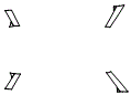 C-Pillar and A-Pillar Kit pattern for the 2024 MINI Cooper