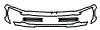 Grille Kit pattern for the 2026 Ford F-150