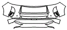 Bumper Kit pattern for the 2027 Infiniti QX80