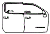 Door Kit pattern for the 2026 GMC Sierra 1500