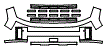 Bumper Kit pattern for the 2026 Hyundai Sante Fe (Canada)