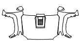 Full Hood, Fender and Mirror Kit pattern for the 2026 Toyota 4Runner